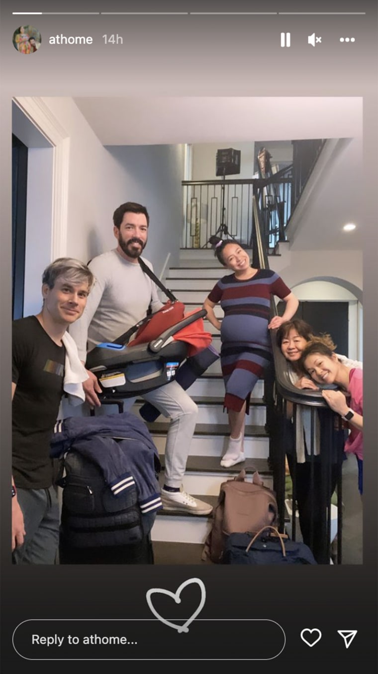 Drew Scott recently revealed images of his children to the public