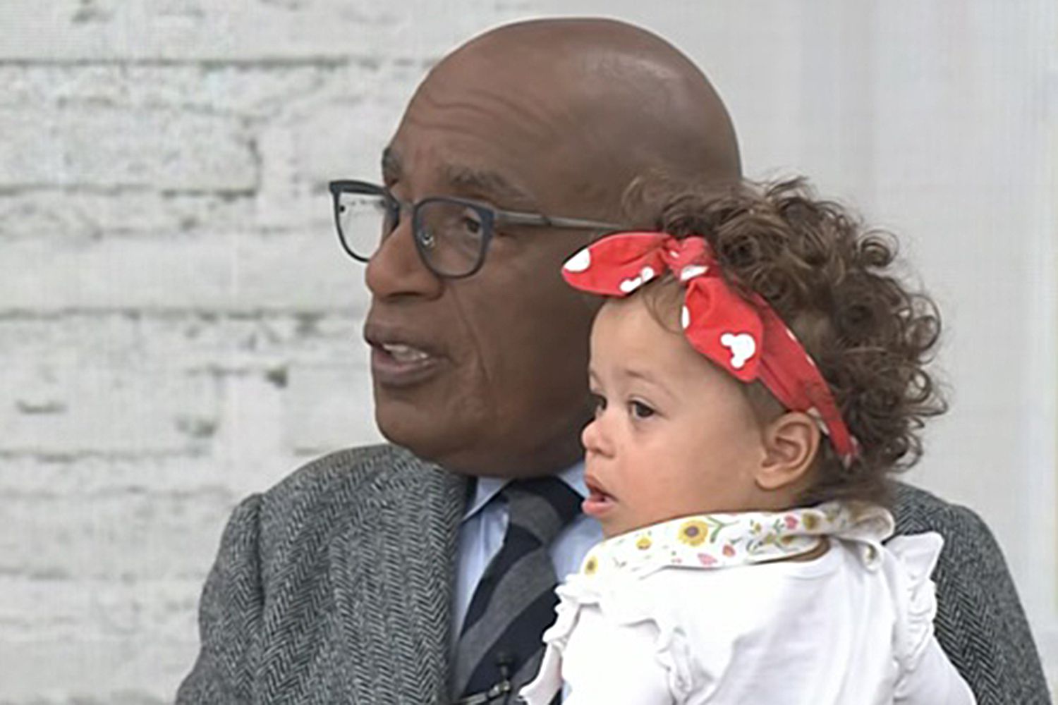 Al Roker and his granddaughter Sky