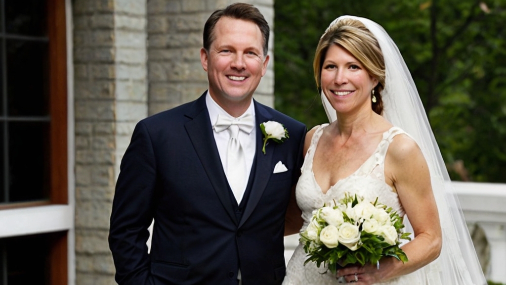 The secret wedding photos of Nicolle Wallace and Michael Schmidt have finally been revealed! One-of-a-kind wedding shots!