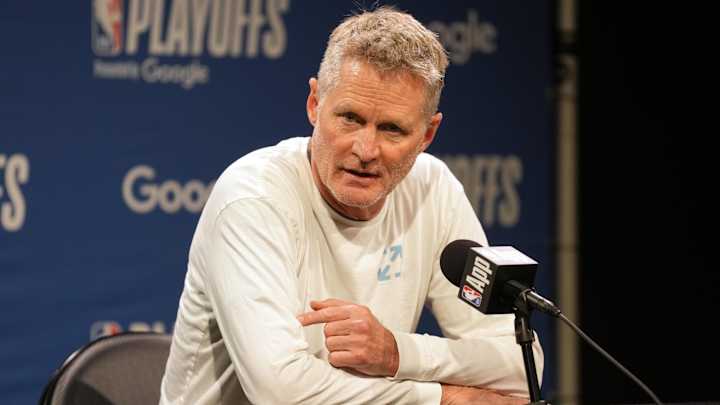 Steve Kerr made his feelings clear about Steph Curry: “He’s not really as nice as he makes you all believe.”