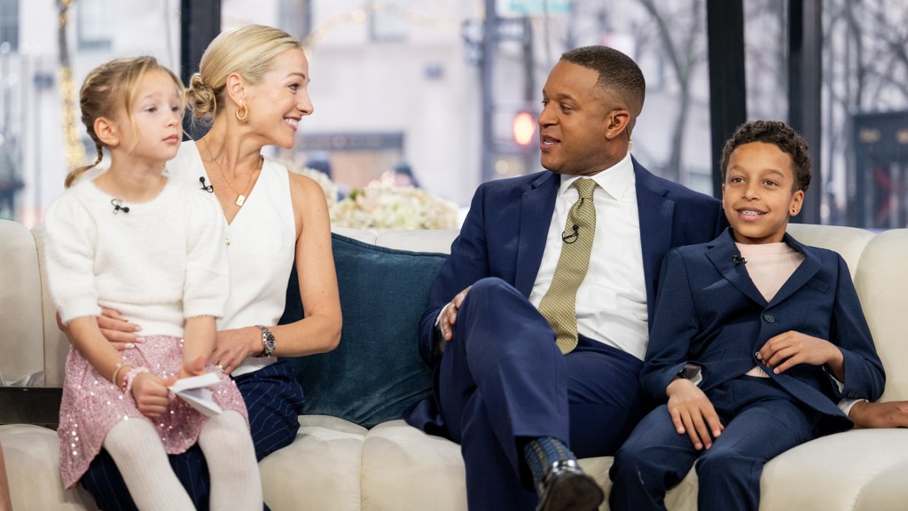 Craig Melvin Gets Sweet Family Hug
