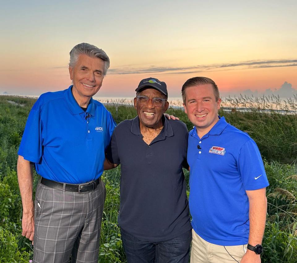🎥☀️ Al Roker Brings the Today Show to Myrtle Beach! 🌴🎤
#RokerOnLocation #MyrtleBeachVibes #TodayOnTour