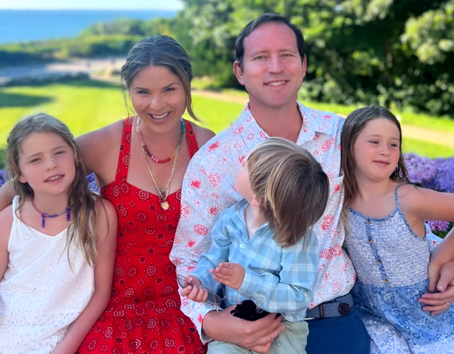 Jenna Bush Hager Smiles with Kids During Family Boat Outing