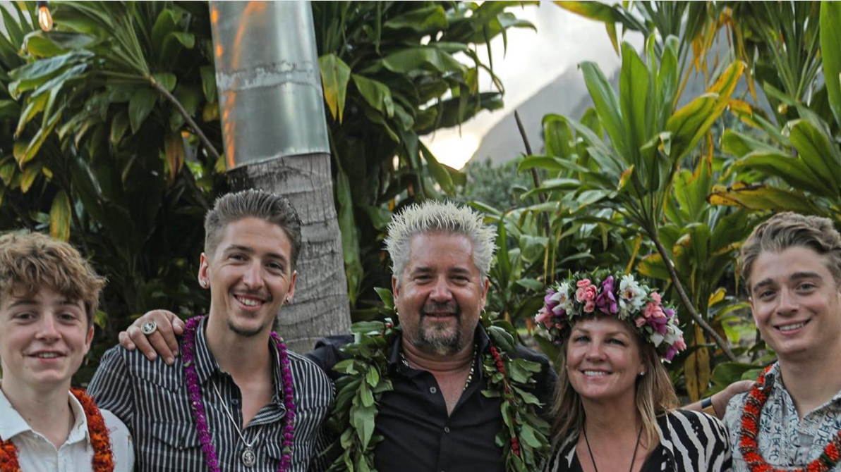 Guy Fieri’s family is cuteee