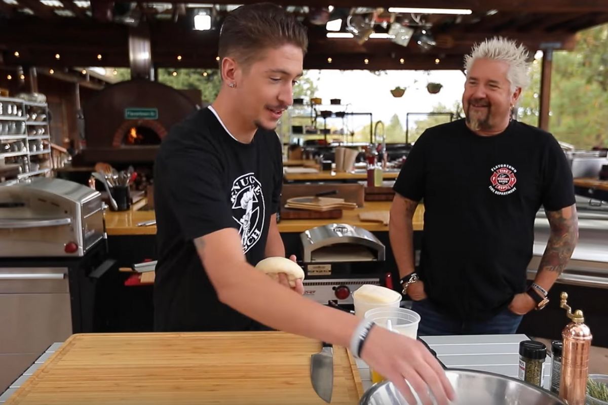Guy Fieri couldn’t hide his pride as he announced his son Hunter’s new role in the culinary shows he’s been hosting: “Like father, like son.”