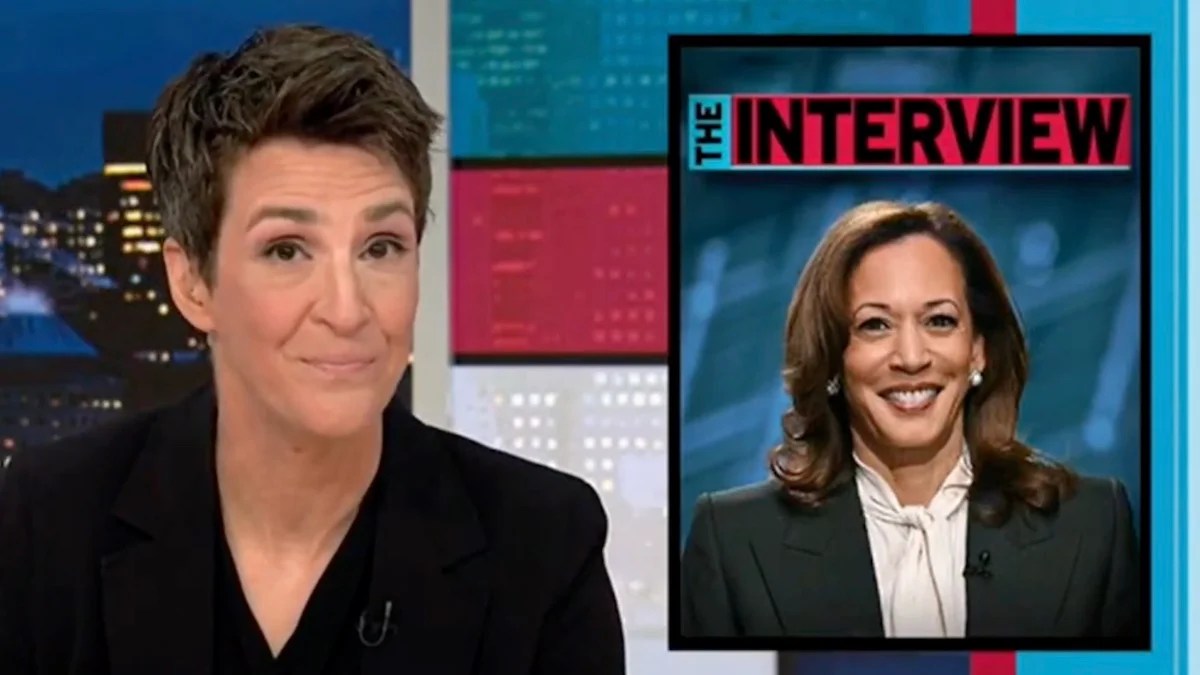 Rachel Maddow shocked viewers by sharing a terrifying story Kamala Harris told her about today’s political reality: “It’s absolutely horrifying.”
