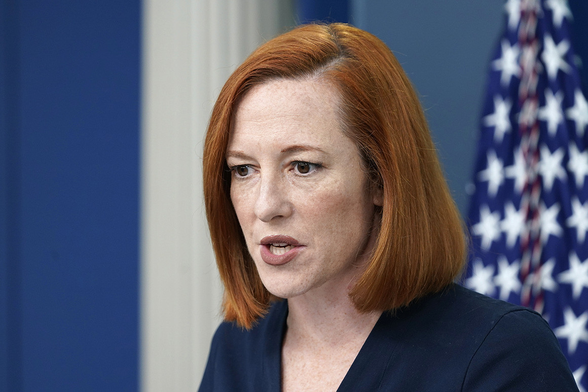 Jen Psaki said she finally gathered all the evidence explaining why Trump disappeared for a week due to health issues: “Didn’t you notice someone died right after that?”