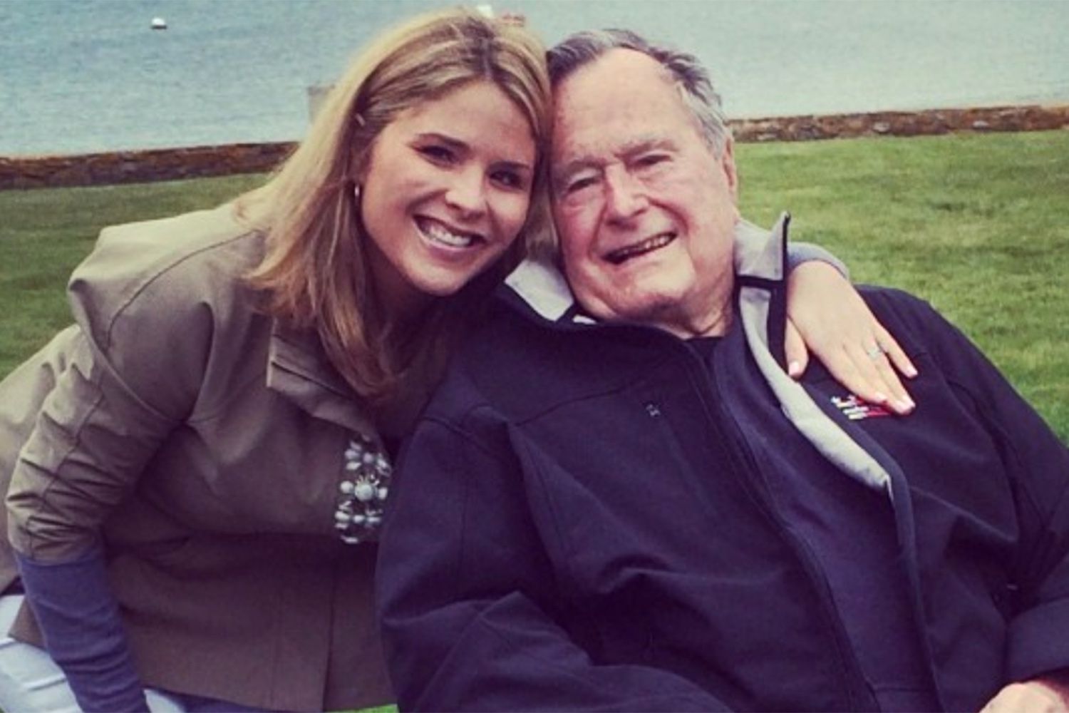 Remembering George H.W. Bush and Jenna Bush Hager Family
